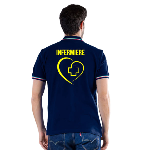 Polo Infermiere Unisex "Heart"