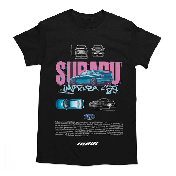 T-shirt Subaru Impreza STI