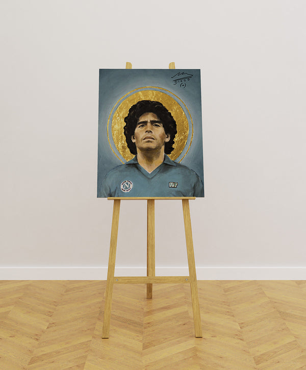 Print on canvas | "MARADONA" tribute painting